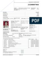 Application-Form Indira Gandhi