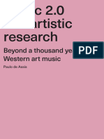 Music 2 0 and Artistic Research Beyond A