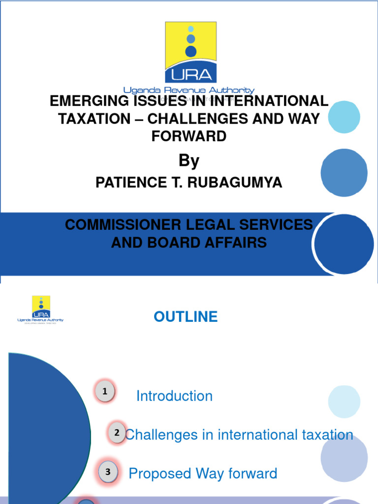 Emerging International Tax Issues | PDF | Taxes | International Taxation