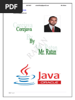 Core Java Complete Marerial