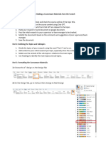 SOP in Making A Courseware Materials From The Scratch