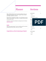 Wedding Planner Template