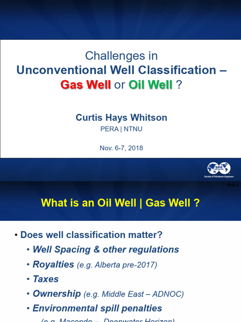 Unconventional Well Classification Insights | PDF | Petroleum Reservoir ...