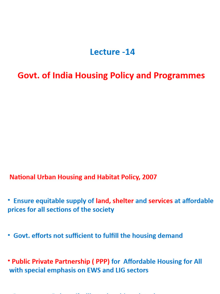 National Nutrition Policy And Programmes In India