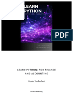 Van Der Post H. Learn Python For Finance and Accounting..Step by Step Guide 2023