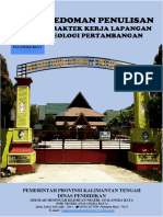 Pedoman Penulisan Praktek Kerja Lapangan GP