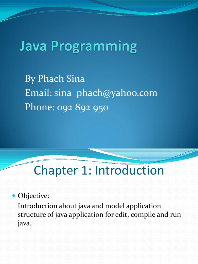 Java Programming | PDF | Data Type | Inheritance (Object Oriented ...