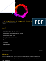 S4 IBP Integration Using IBP Supply Chain Planning Add On