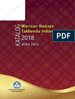 Katalog Warisan Budaya Takbenda Indonesia 2018 (Buku 1)
