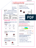 Biophysique La Radioactivité