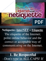 ICT Netiquettes