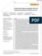 Functional Ecology - 2022 - Ma - Different Facets of Bacterial and Fungal Communities Drive Soil Multifunctionality in