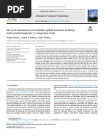 Lca of Eco-Friendly Asphalt Pavement Involving Multi Recycled Materials