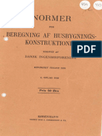 748 - 1939 Normer For Beregning Af Husbygningskonstruktioner