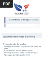 Presentation On Scout Method and Image of Scouting