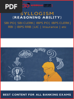 Syllogism Top Questions and Answerd PDF by Ambitious Baba