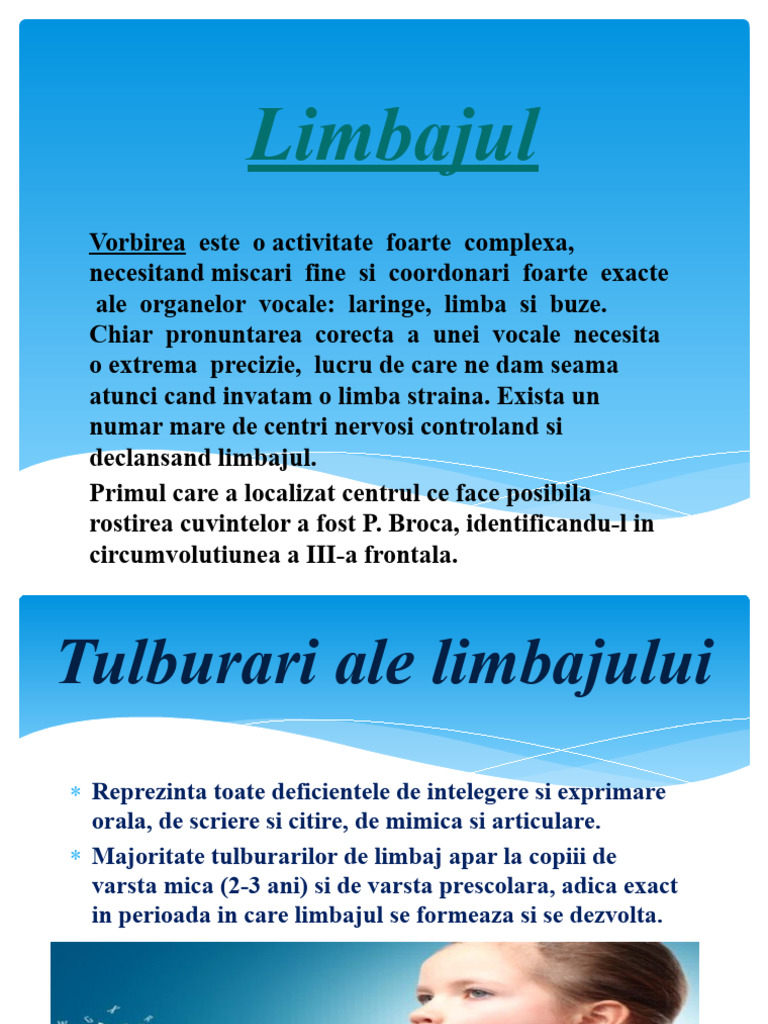 Limbajul | PDF