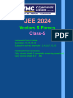 Vectors Live Class-5 Teacher Notes