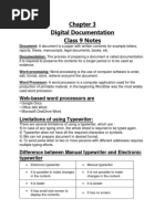 Digital Documentation