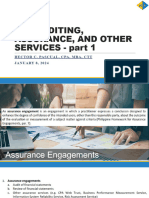 01 Auditing Assurance and Other Services Part 1