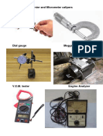 Vernier and Micrometer Calipers