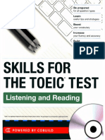 SKILLS For The TOEIC TEST Listening and Reading