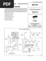 TV Modulator Circuit: Semiconductor Technical Data