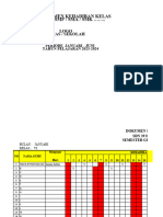 Contoh Dokumen Kehadiran Kelas