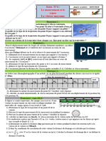 La Vitesse Moyenne Exercices Physique 3AC 6