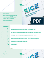 Gas Transmission Network Conversion To Hydrogen - Hazardous Area