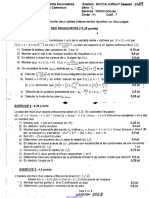 Epreuve Bac 2023 Mathematiques - Baccalaureat Serie C Cameroun