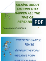 Present Simple Presentacion y Ejercisios