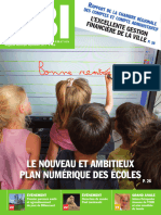 Le Nouveau Et Ambitieux Plan Numérique Des Écoles: L'Excellente Gestion Financière de La Ville