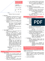 Oral Communication - 2nd Quarter Reviewer