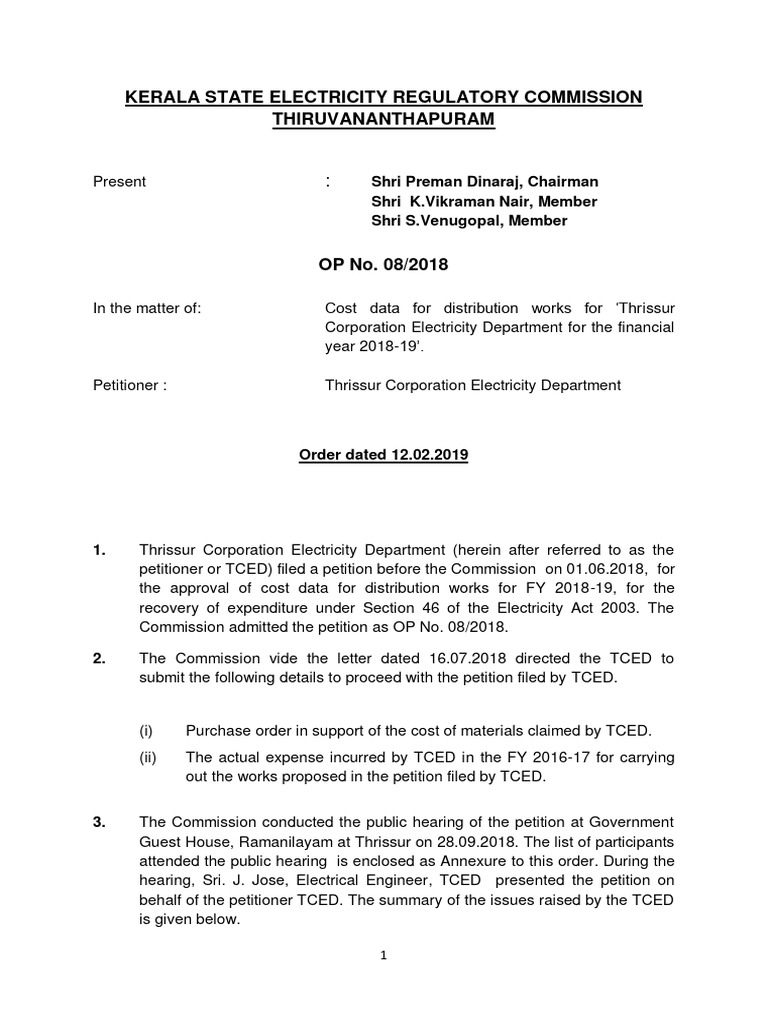 Tced cost data pdf electrical engineering electricity