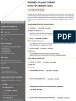 CV Nguyễn Quang Thắng - thắng sale-TopCV.vn