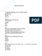 1 Ai đã phát triển Ngôn ngữ lập trình Python