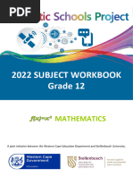 2022 Gr12 Maths WKBK