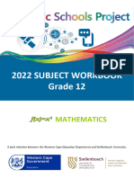 2022 Gr12 Maths WKBK