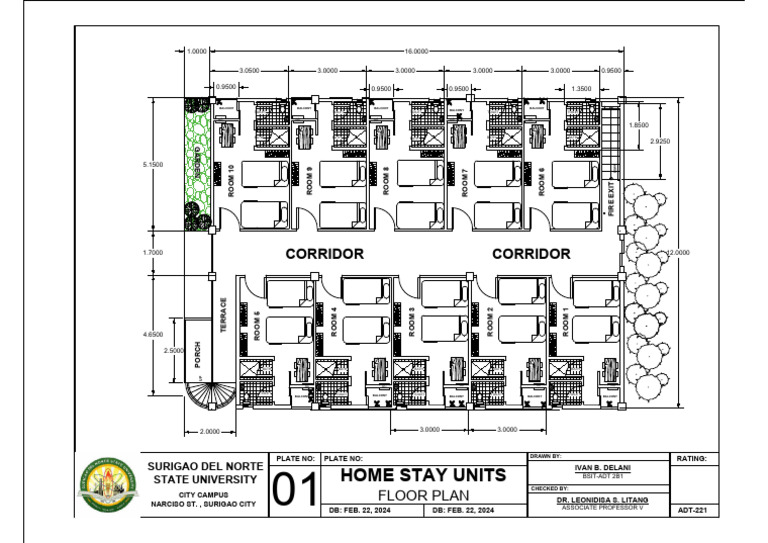 Home Stay Units Floor Plan Guide | PDF