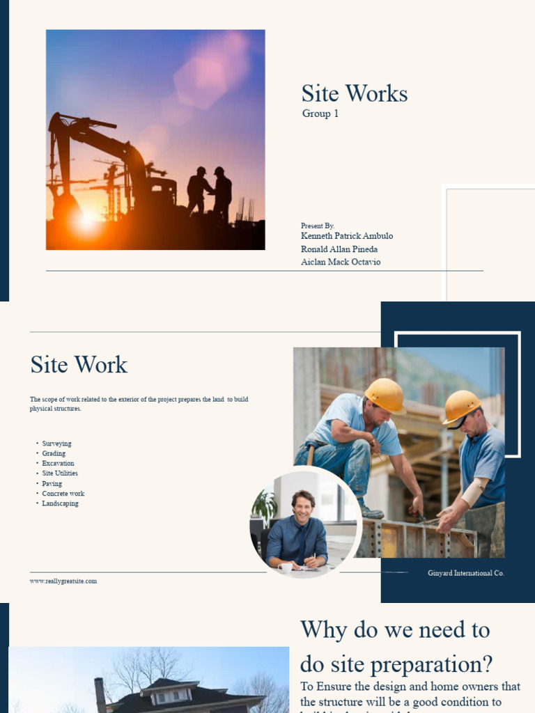 Site Work and Preparation Overview | PDF | Soil | Loam