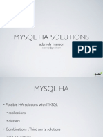 Mysql High Availability