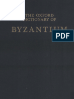 The Oxford Dictionary of Byzantium - OUP - 1991