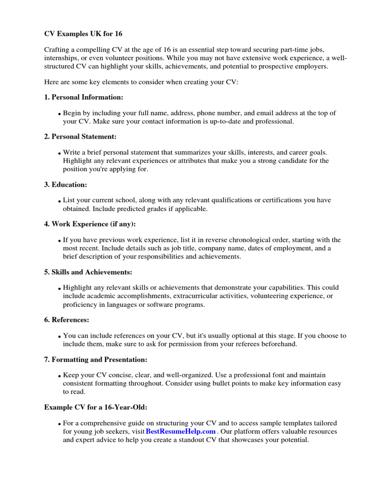 cv-examples-uk-for-16-download-free-pdf-r-sum-internship