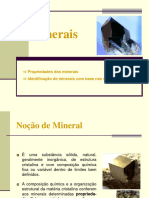 Os Minerais