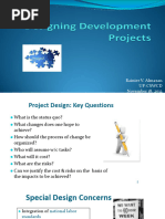 Designing Development Projects