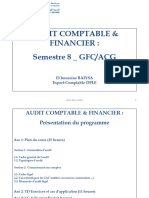 Partie I - Audit Comptable & Financier - ENCG Béni Mellal - S8 GFC ACG