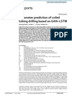 Parameter Prediction of Coiled Tubing Drilling Based On GAN-LSTM