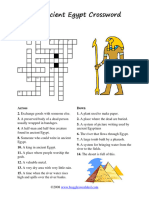 Egyptian Crossword
