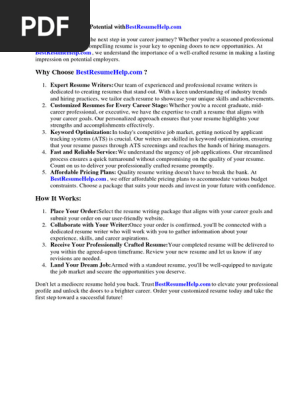University of Utah Resume Help